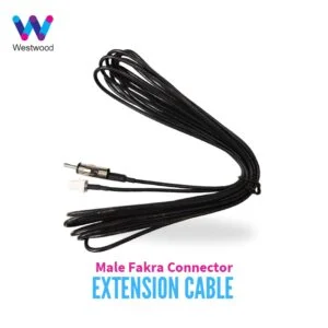 Extension Cable with male fakra